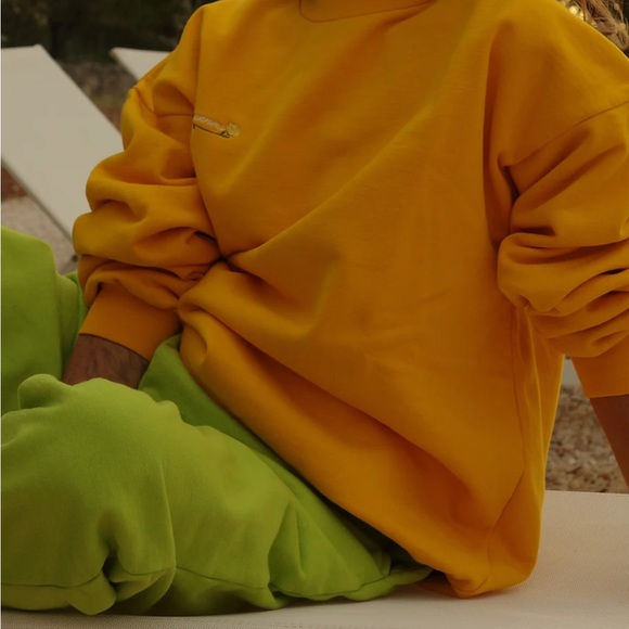Heavy Manners Yellow Sweater - Picture 1 of 3